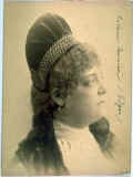 Aurelia Cattaneo, interprete di Isotta nel 1888 