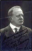 Il baritono Giuseppe Kaschmann, interprete del concerto wagneriano del 24 maggio 1900