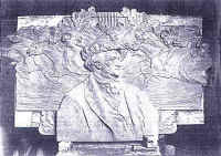 Calco della lapide commemorativa in onore di Richard Wagner 